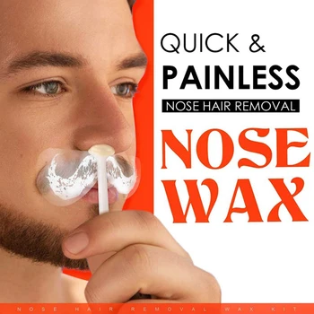 

Portable Wax Kit Nose Hair Removal Wax Wax Kit Nose Hair Removal Cosmetic Tool Nose Hair Trimmer