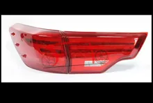 LED Smoked Red Tail Light For Toyota Highlander 2014-2015 Rear Light