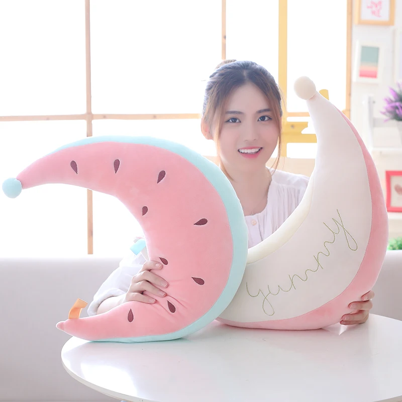 MIAOOWA 1PC 65CM Baby Pillow Toys Soft Appease Moon Calm Doll Plush Toys Stuffed Doll Cute Bed Cushion Children Brinquedos Gifts MIAOOWA 1PC 65CM Baby Pillow Toys Soft Appease Moon Calm Doll Plush Toys Stuffed Doll Cute Bed Cushion Children Brinquedos Gifts