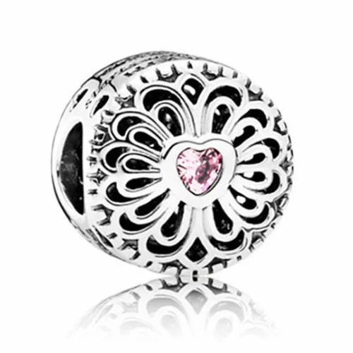 Dodocharms Fit Pandora, женские браслеты, сделай сам, ювелирные изделия, подарки для женщин, горячая Распродажа, вечерние, бусины, надеюсь, цветы, любовь, сердца, кристалл C