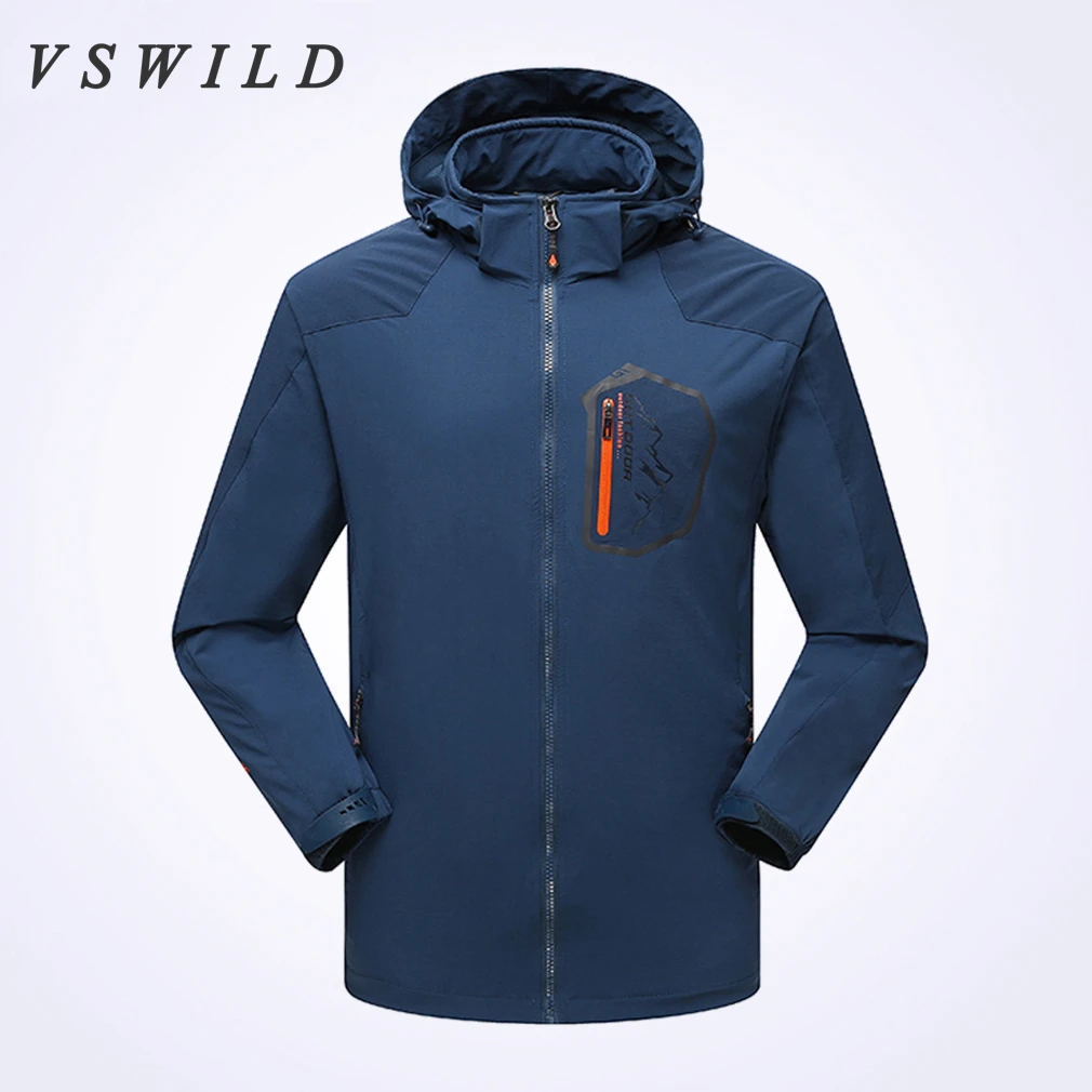 2018 Waterproof Windbreaker Coats Hiking Outerwear Camping Jacket