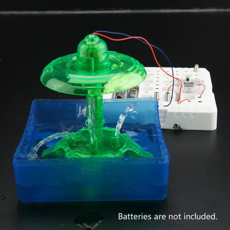 Amazing Magic Fountain Assemble  Equipment Science And Education DIY Homemade Toy For Kids Children (5)