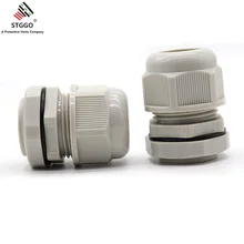 PA6 материал пластиковая Зажимная гайка дышащая PG21 винтовое отверстие