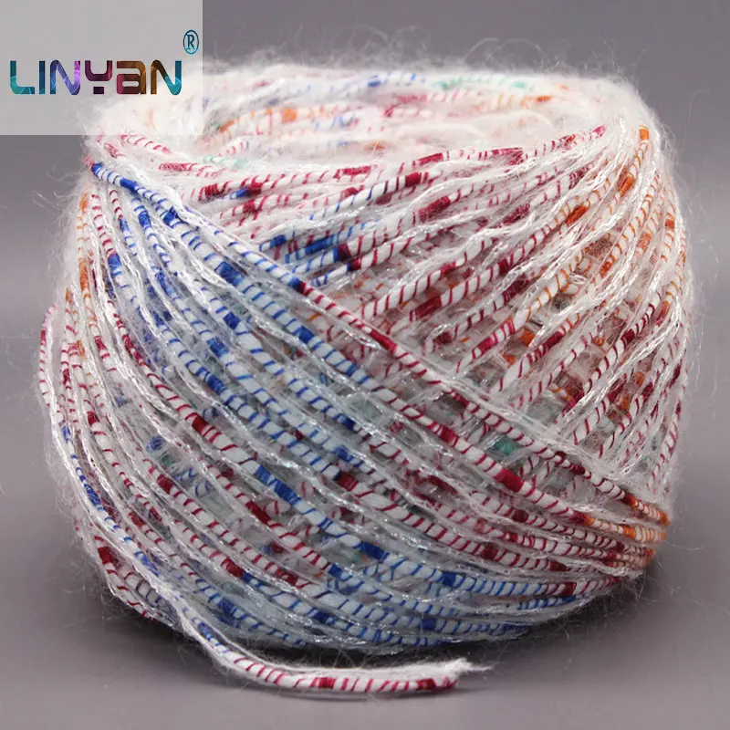 Mohair Fashion yarn kyrie Doug line Knitting hand knitting Tape yarn