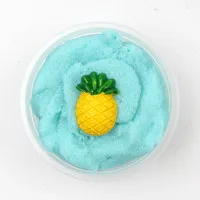 Слизи игрушки Популярные ананас Лепка глина пушистый слизи обучения обучающая игрушка для детей снятие стресса Полимерная глина - Цвет: Lake Blue