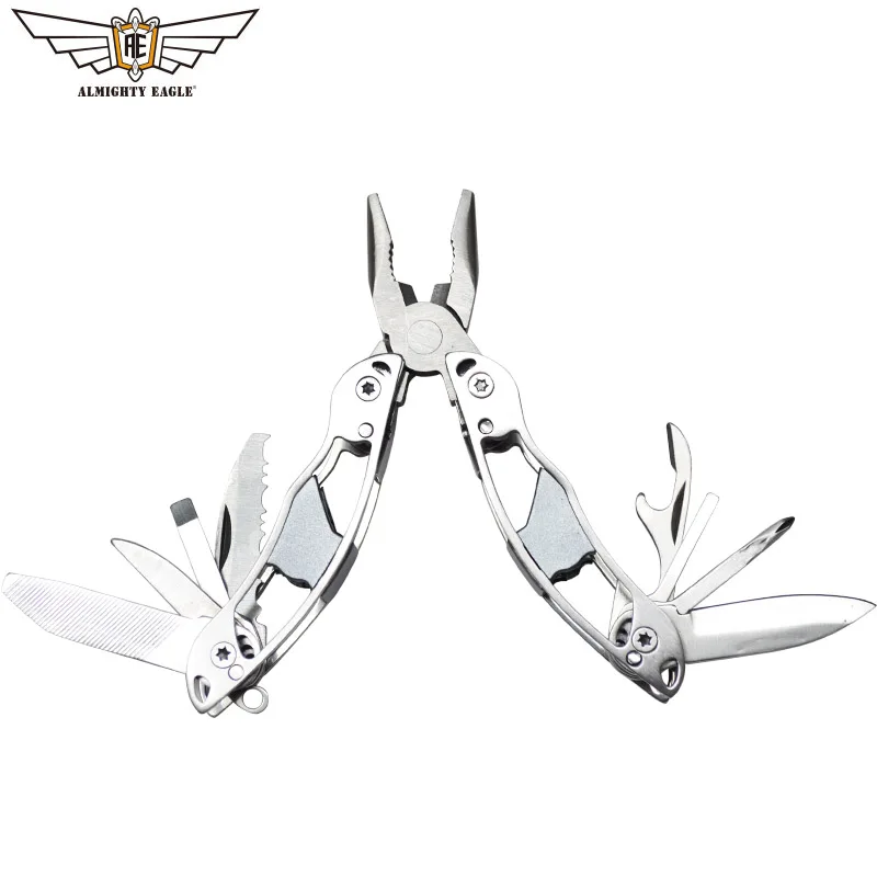 Plier Tool Multifunctional 10 in1 Hand Tools Mini Pliers Portable Folding Knife Screwdriver Survival Camping equipment | Спорт и