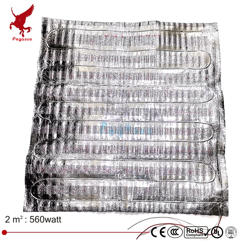 

560watts 2Square meter Convenient carbon fiber Heating cable module Floor heating Multifunction carbon fiber heating wire
