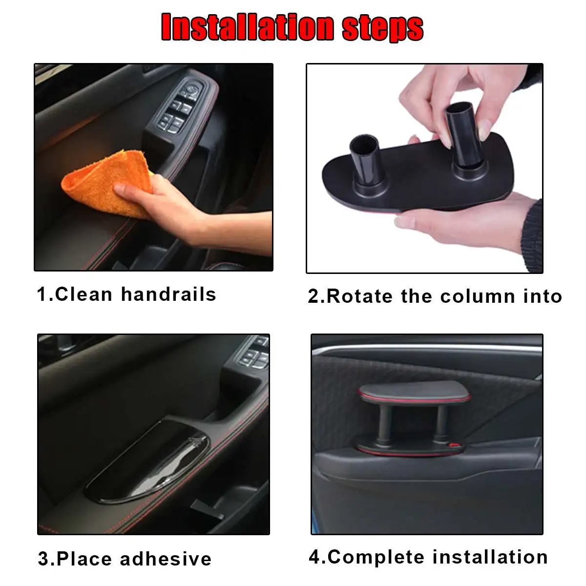 Продажа Универсальный Регулируемый автомобильный подлокотник с защитой от усталости для левой руки, кронштейн для поддержки локтя, коврик для рук ...