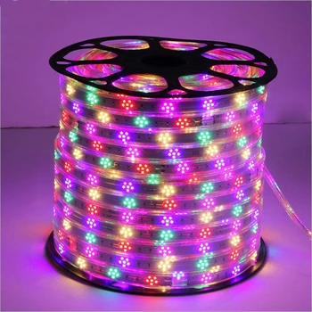 

Waterproof Plum lamp beads flexible led strip SMD2835 144leds/M led lighting Outdoor decoration + power supply plug AC220V-240V