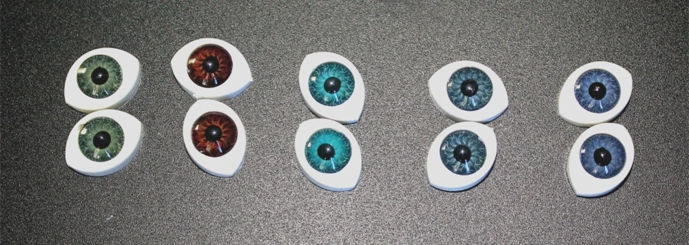 50 шт.(5 цветов s) 14 мм кукольные глаза овальные акриловые глаза для DIY куклы медведь ремесла разноцветные пластиковые куклы Глазные яблоки для кукол детали игрушек