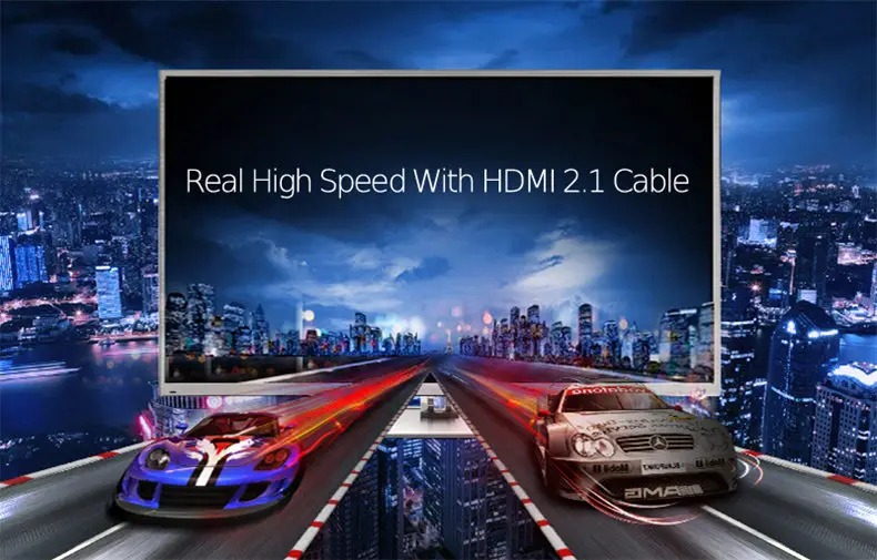 HDMI кабели 2,1 Усилитель UHD 8 к 60 Гц динамический HDR 4:4:4 4 к 120 Гц 48Gps HDCP2.2 с ARC Аудио Видео 1 М 1,5 м 2 м 5 м 10 м 15 м MOSHOU