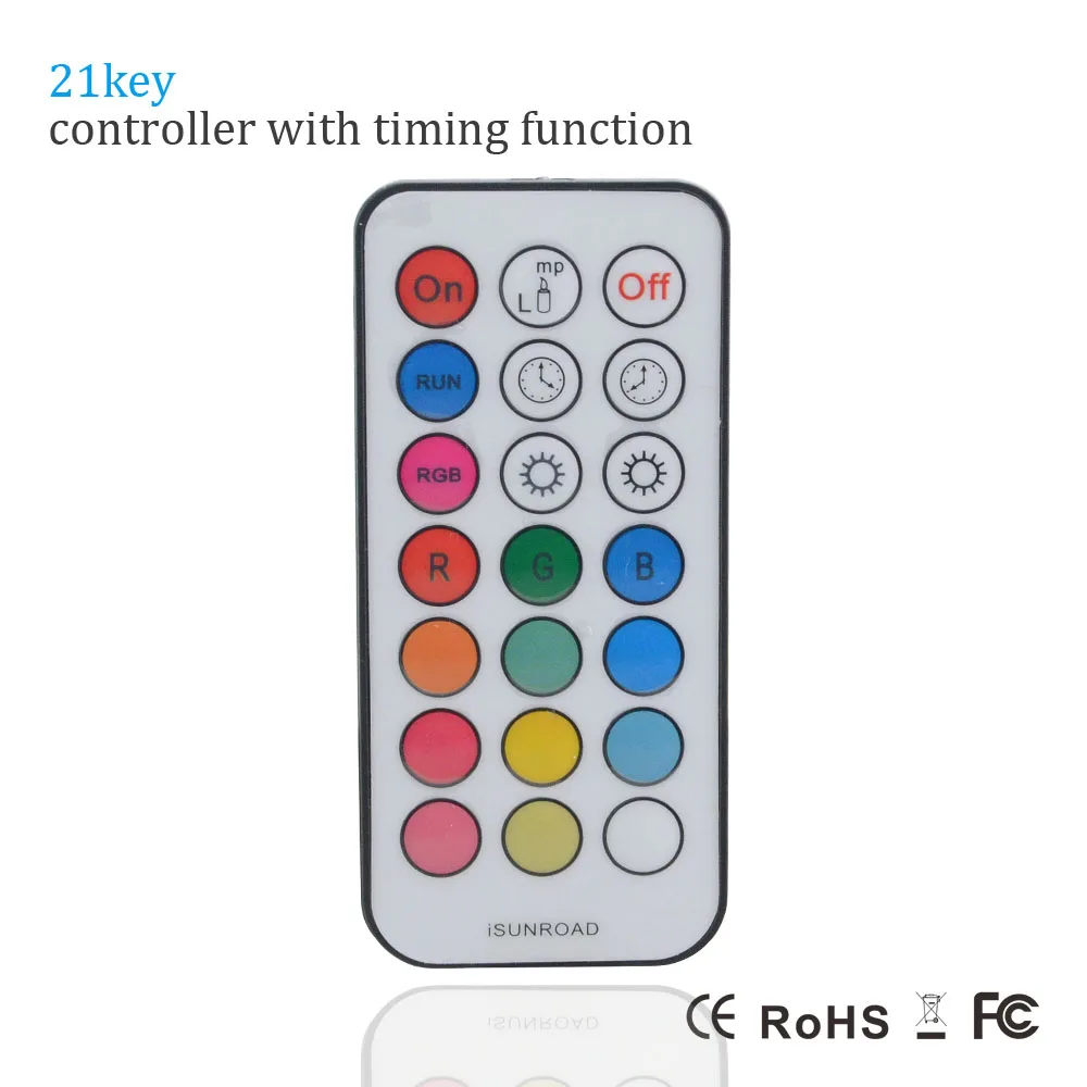 Рождественский E27 RGB светодиодный светильник 3 Вт RGB светодиодный светильник 220 В 110 В светодиодный светильник многоцветный 21 ключ RF пульт дистанционного управления Люстра для гостиной