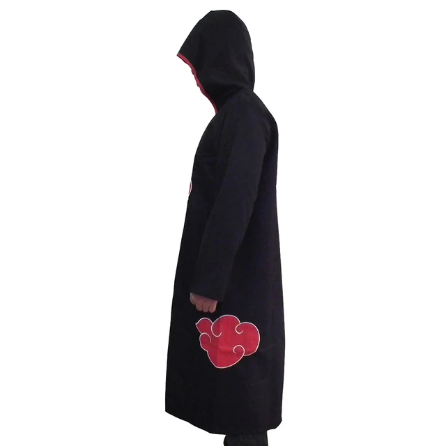 Anime Naruto Cosplay Costume Akatsuki Itachi Uchiha Hawk Sasuke