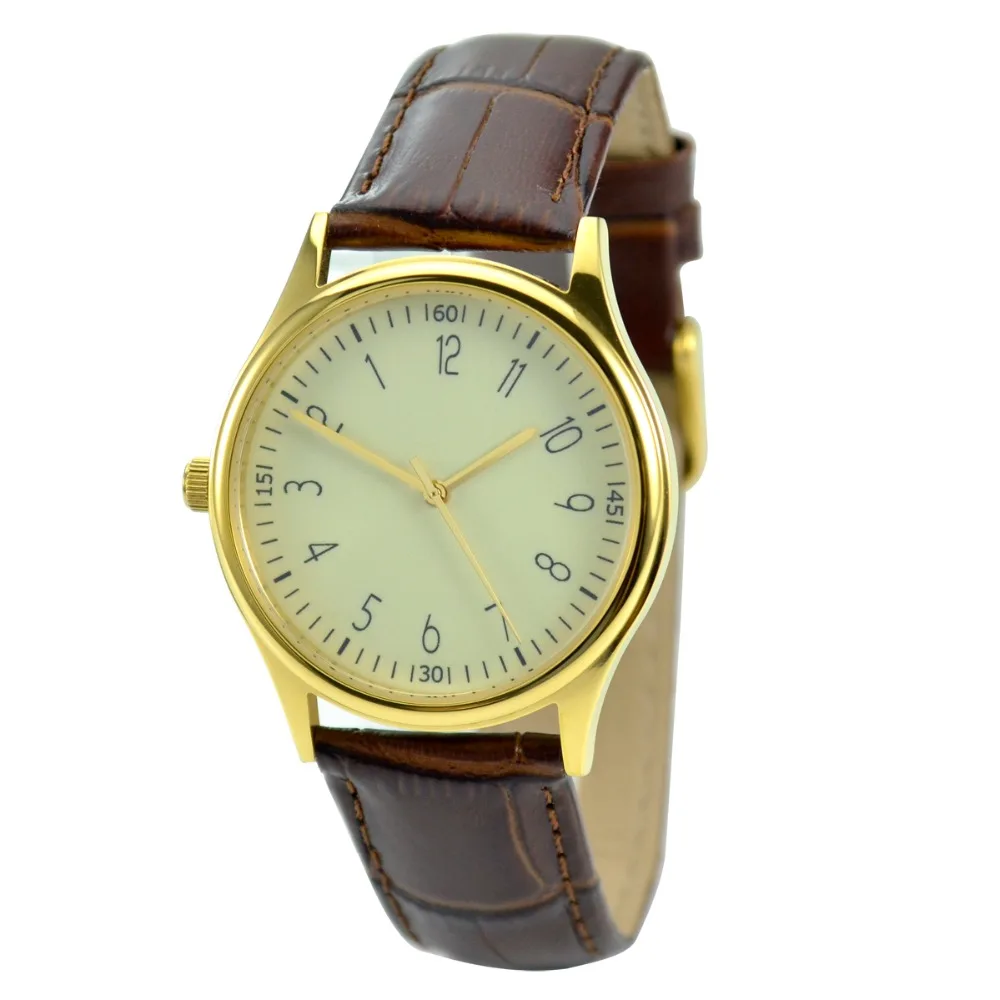 

Reverse Watch Gold - Unisex - Free shipping worldwide I Welcome Wholesale
