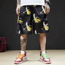 Панк High Street Big Five мужское направление, индивидуальность, бренд 3D сухие пляжные шорты по колено