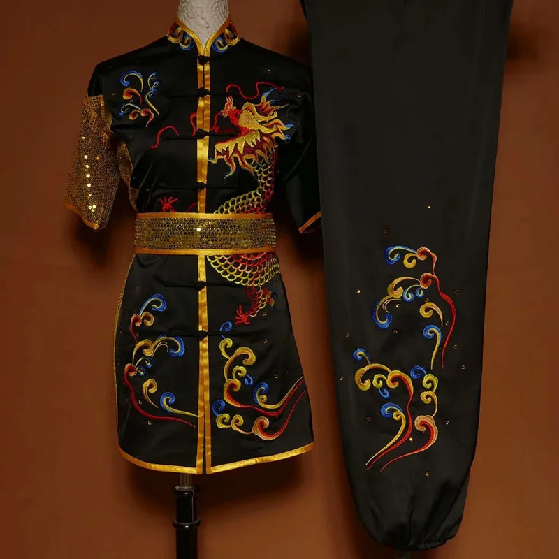 Одежда wushu taichi taiji униформа changquan для боевых искусств одежда соревнований с