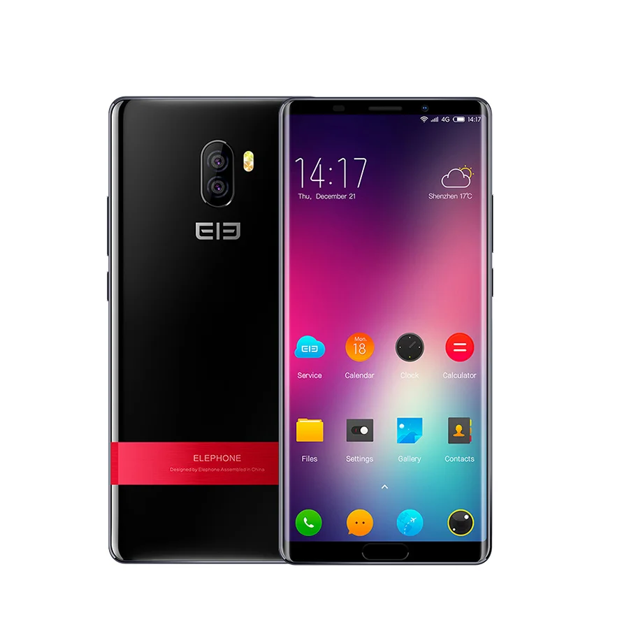 Elephone P11 3D MT6797T Deca Core Смартфон FHD + 6 0 ''Android 8 4 Гб ОЗУ 64 ПЗУ 16 МП 3200 мАч FingerprintOTG 4G