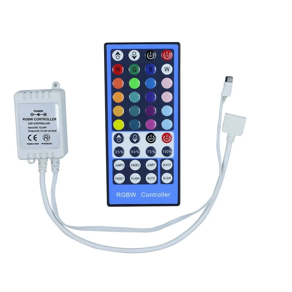 RGBW mini RF radio frequency controller with light bar colorful plus