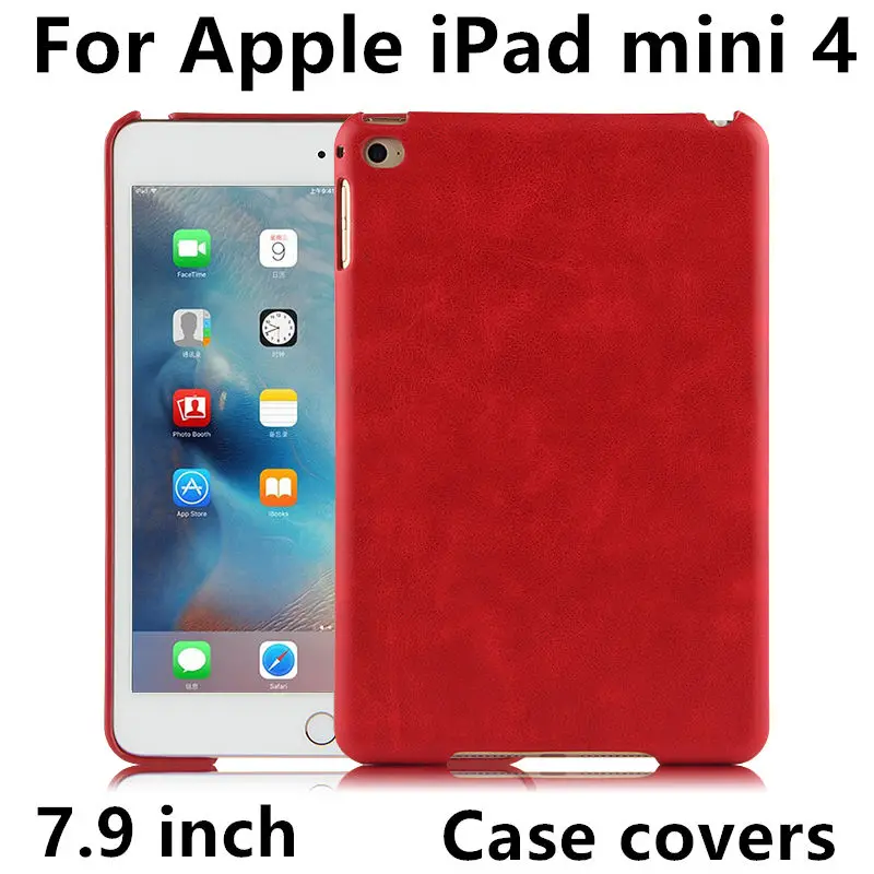 

HUWEI Case Cover For Apple iPad mini 4 Protective Shell Smart covers Leather Tablet PC For ipad mini4 Cases PU Protector 7.9
