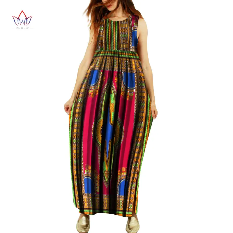 Африканские платья для женщин Bazin Riche африканская одежда женские длинные вечерние платья традиционная Дашики африканская одежда AT4158