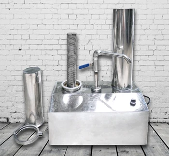 

304 Stainless Steel Double Cylinder Circulating Filter Machine Liquor Device Tool Home Barware