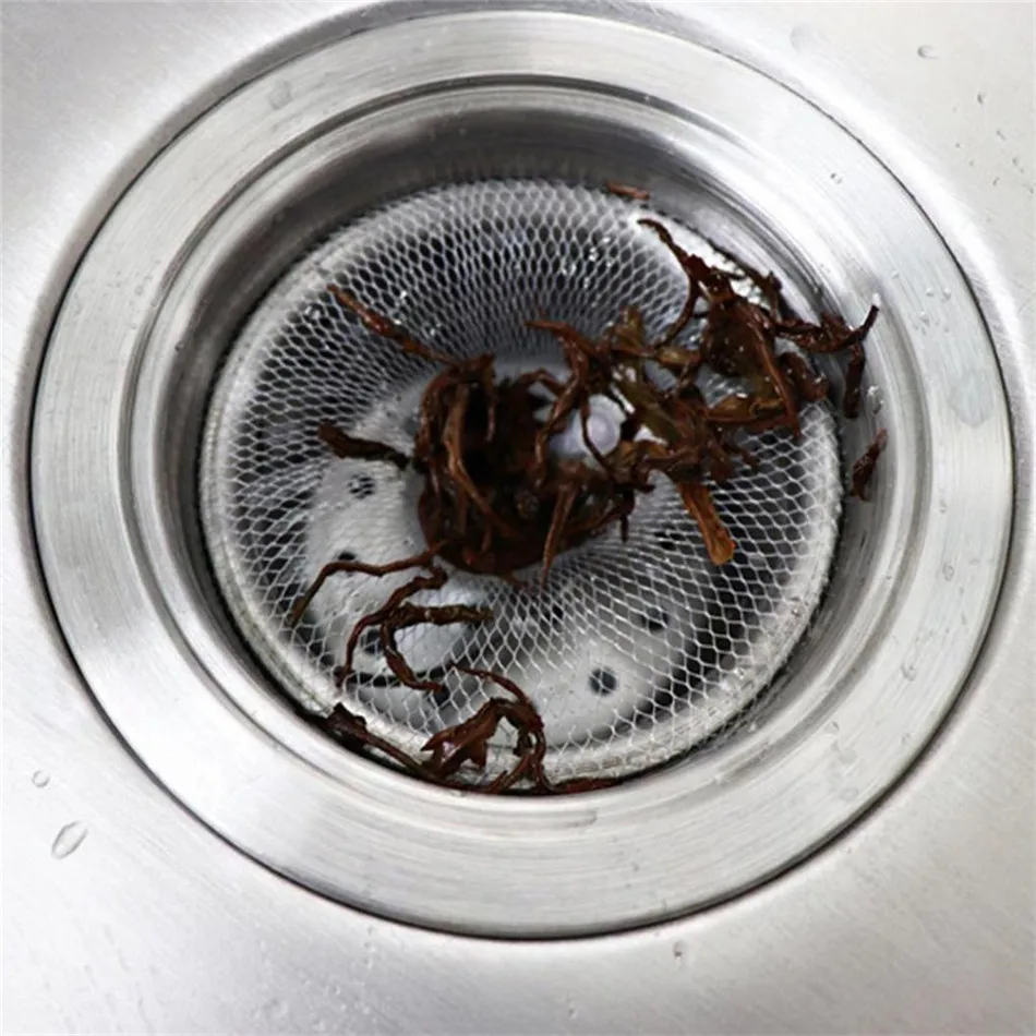 100PCS Reusable Garbage Bag For Kitchen Bathroom Trash for Sink Strainers Hair trash Colanders Tools Shower Drain Net Bags 4YANG