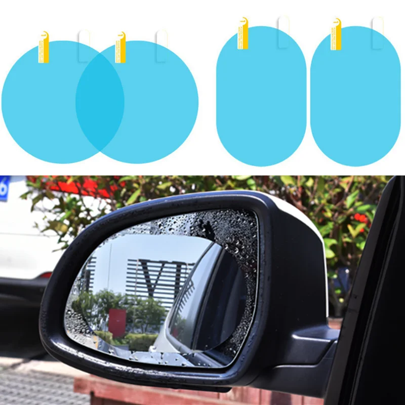 

1 Pair Car Rainproof Rearview Mirror Protective Film for Land Rover LR4 LR3 LR2 Range Rover Evoque Defender Discovery Freelander