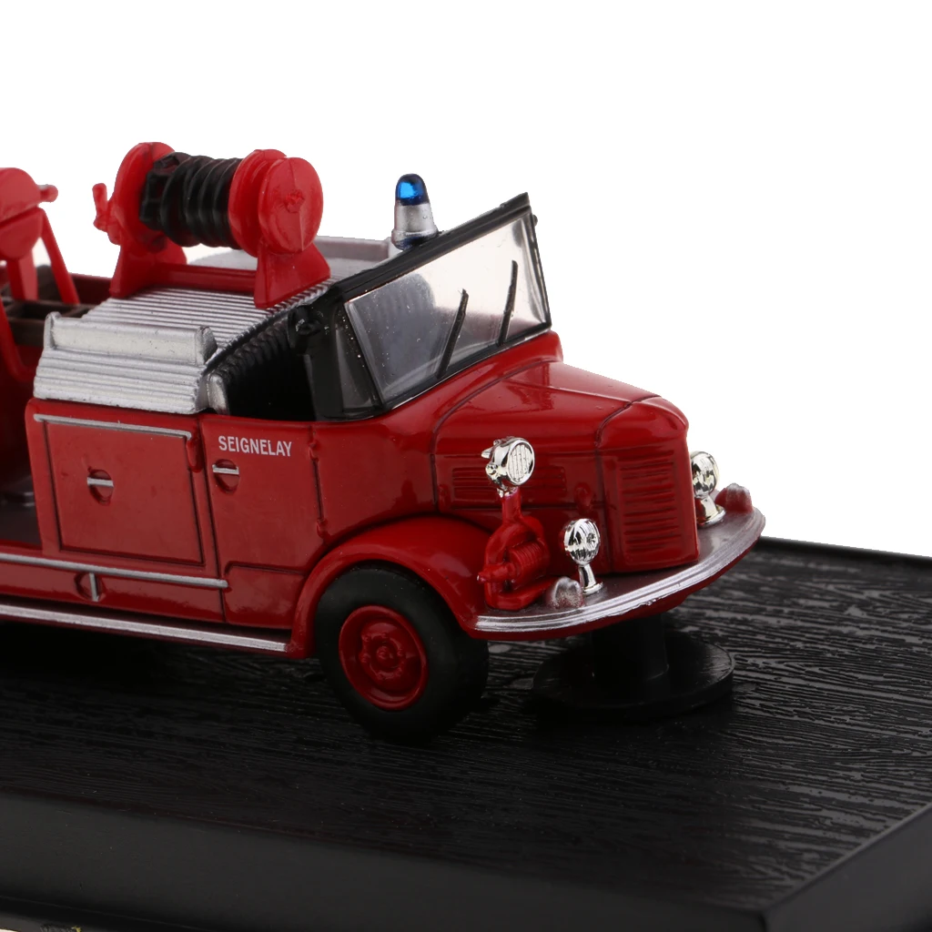 1/64 Scale Fire Vehicle 1960 Premier-Secours Hotchkiss Diecast Model Truck Toy