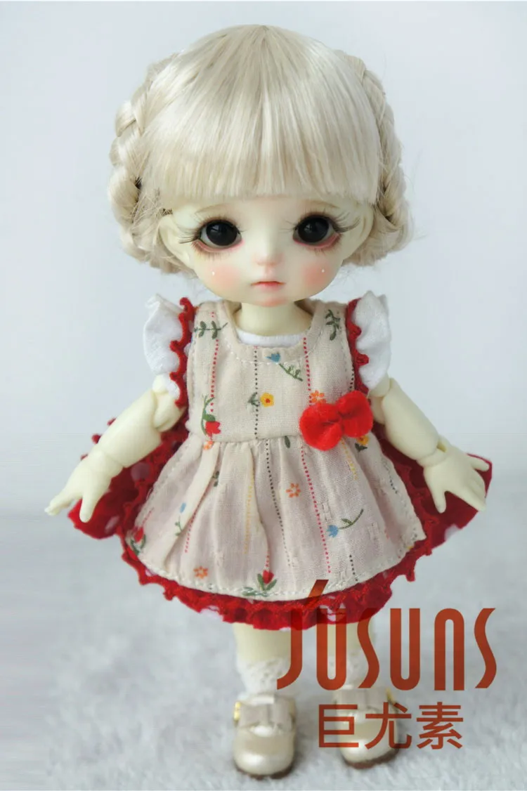 JD156 1/12 1/8 BJD кукольные парики балет милые синтетические мохеровые кукольные парики Размер 3-4 дюймов 4-5 дюймов 5-6 дюймов bjd парик куклы аксессуары