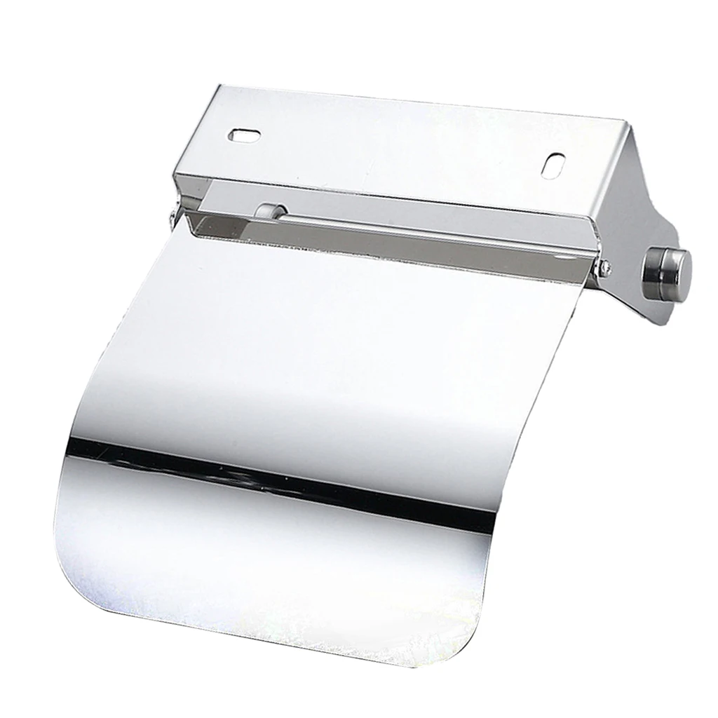 

Stainless Steel Toilet Paper Roll Tissue Holder With Screws Accessories