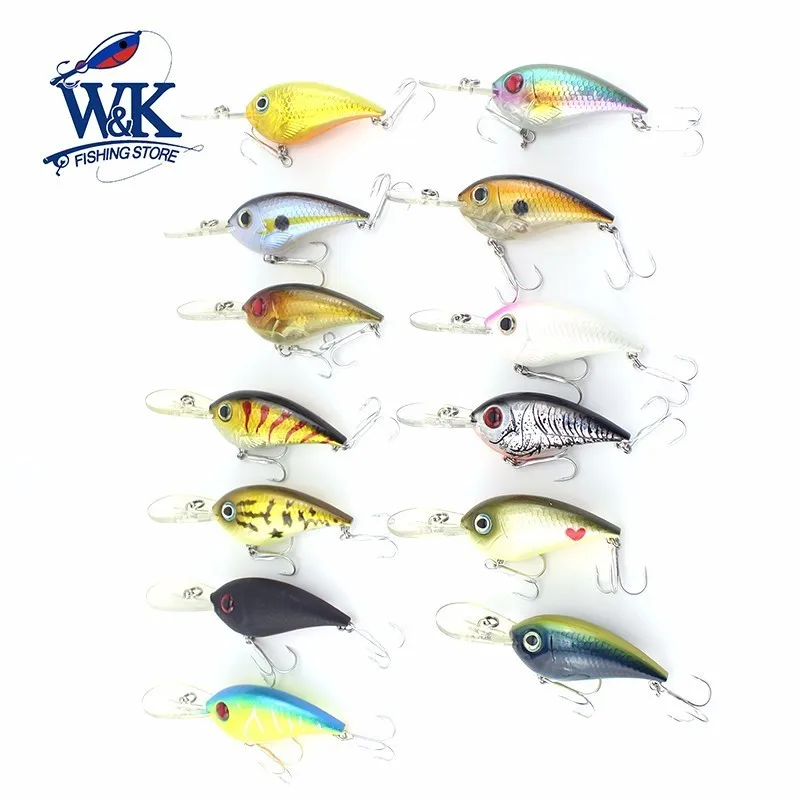  6 cm Crankbaits 10 g Floating Pro Hard Lure at 2.1m~2.4m Swimming Depth Jerkbait Wobbler Freshwater