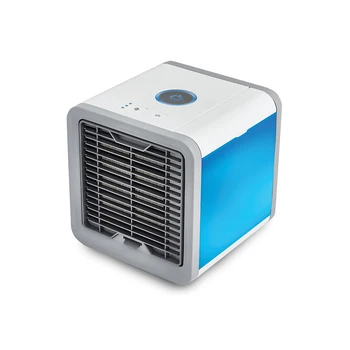 

USB Mini Portable Air Conditioner Humidifier Purifier 7 Colors Light Desktop Air Cooling Fan Air Cooler Fan for Office Home