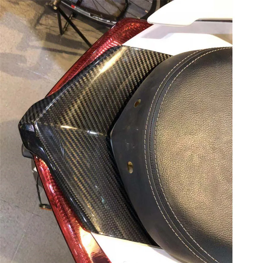Углеродное волокно CF Хвостовая секция крышка крыла Крышка для YAMAHA XMAX 300 2017 2018