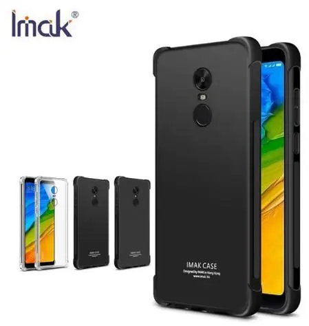 

IMAK Airbag Surrounded Protection Shockproof Editon Case for Xiaomi Redmi 5 Clear Soft TPU Case Cover for Xiaomi Redmi 5 Plus