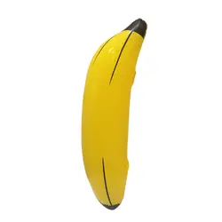 Надувные банан дети ПВХ украшения игрушка для плавания желтый