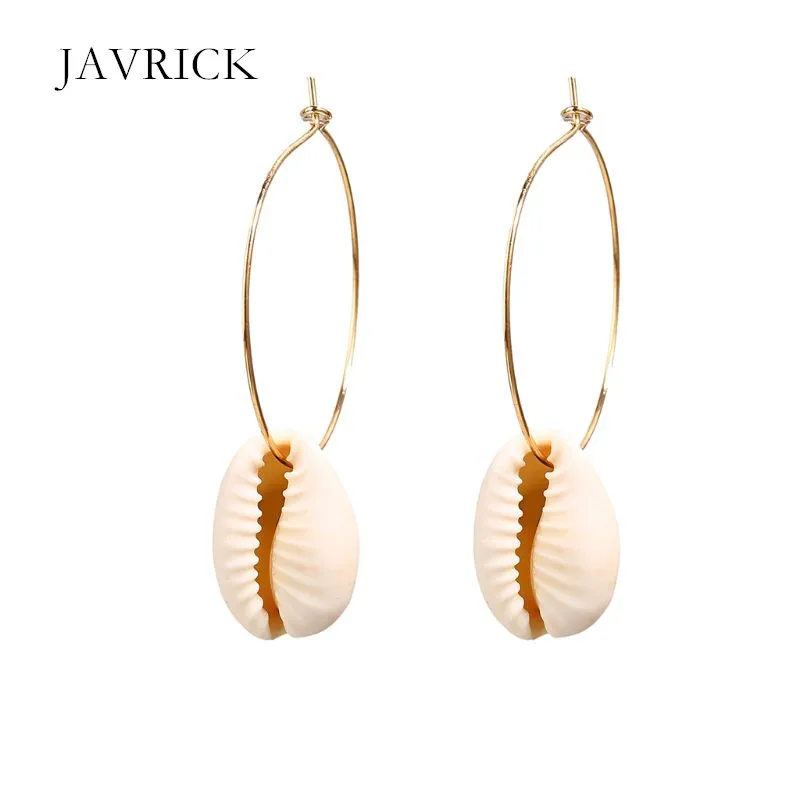 

Creative Retro Lady Exaggerated Shell Dangle Earring Simple New Marine Style Women Earring Jewelry Gifts Charming
