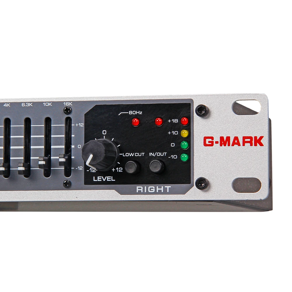 G MARK EQ215 Профессиональный эквалайзер сценический аналоговый стерео Эквалайзер