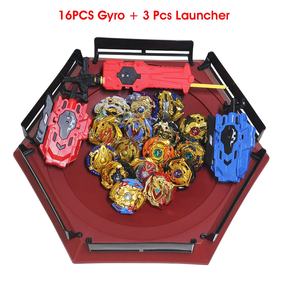 

TAKARA TOMY Blade Arena Stadium Toupie Spinning Top Bey Bay Burst Metal 4D Fusion Toys for Children with Launcher Handle