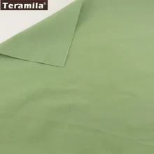 Домашний текстиль TERAMILA швейный материал Tissu скатерть подушка закка сплошной глубокий Зеленый цвет дизайн хлопок льняная ткань