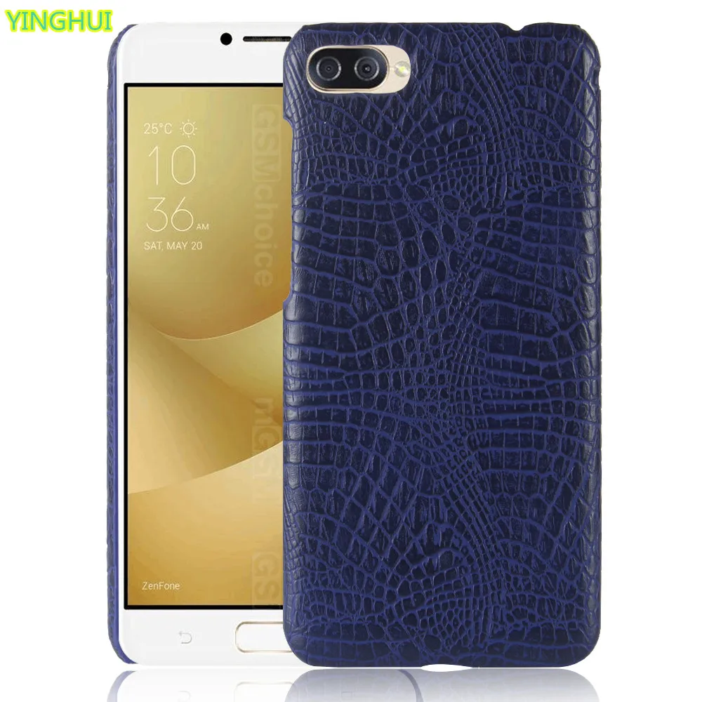 Mobile Phone Bags & Cases For Asus Zenfone 4 Max ZC520Kl 5.2 Inch Skin Case Luxury Crocodile PU leather Phone Accessories Cover