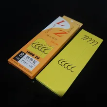 15 шт. рыболовная леска рыболовный крючок взрывной колючей крючок 4#-8