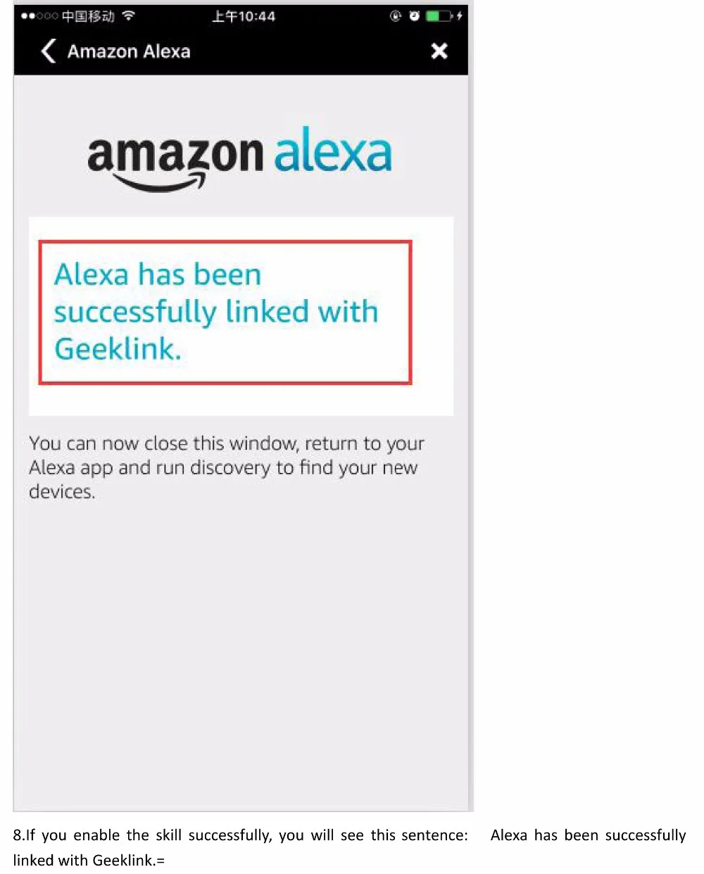 How to use Alexa to control Thinker -8