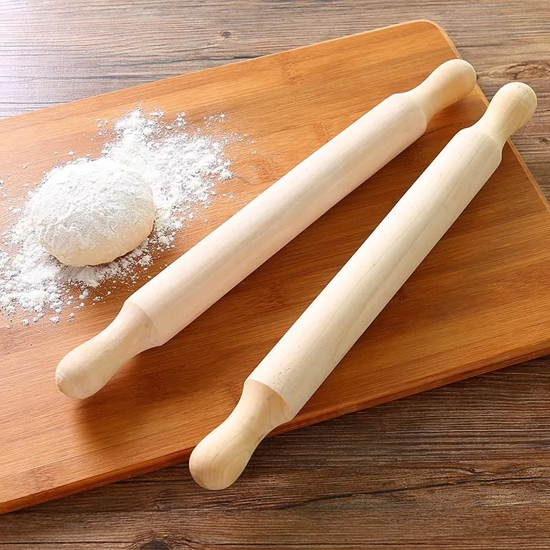 Pizza Bakery Pastry Yliquor Christmas Wooden Rolling Pins Embossed Rolling Pin Professional Dough Roller for Baking Embossed Cookies