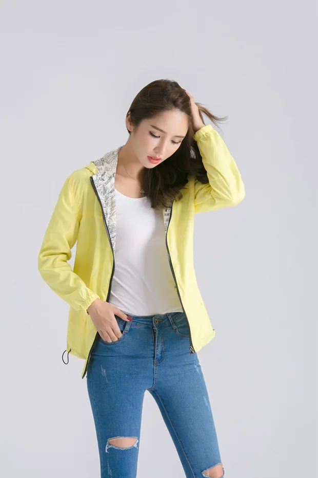 2017 Autumn Women Bomber Basic Jacket Pocket Zipper Hoodies Women Two Side Wear Cartoon Print Outwear Loose Coat 20
