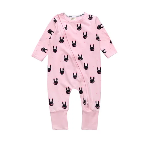 Весенняя одежда для новорожденных; Одежда для маленьких девочек; комбинезон; Детский костюм; детская одежда для сна; пижамы; Bebes Onesie; CR185 - Цвет: As photo