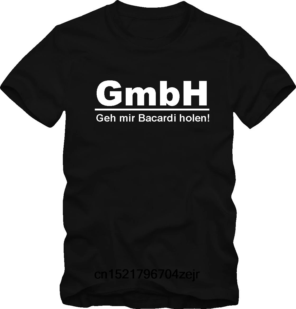 Мужская футболка Geh Mir Bacardi Holen AG Забавный немецкий принт s модная повседневная