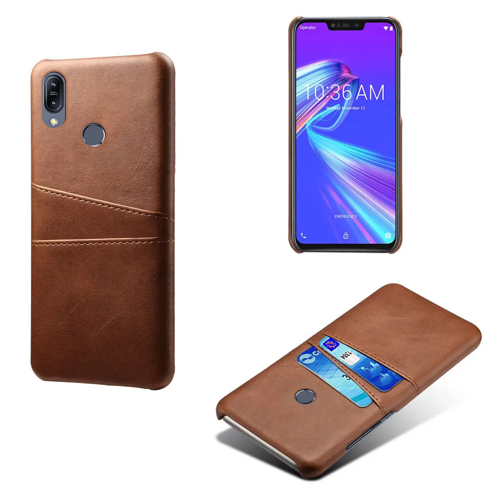 

PU leather Card pocket wallet case For Asus Zenfone Max Plus M2 Pro M1 ZB634KL ZB633KL ZB631KL ZC600KL ZA551KL ZB601KL ZB602KL