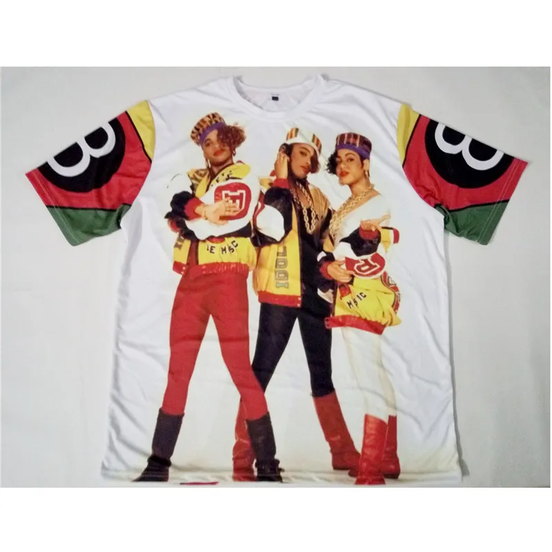 Реальный американский размер Salt-n-Pepa-8-Ball 3D печатная Футболка высокого качества
