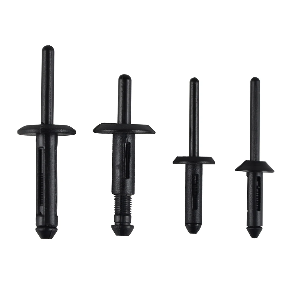 90PCS POM RIVET CLIPS ASSORTMENT POLYOXYMETHYLENE POP PLASTIC PRA90 4