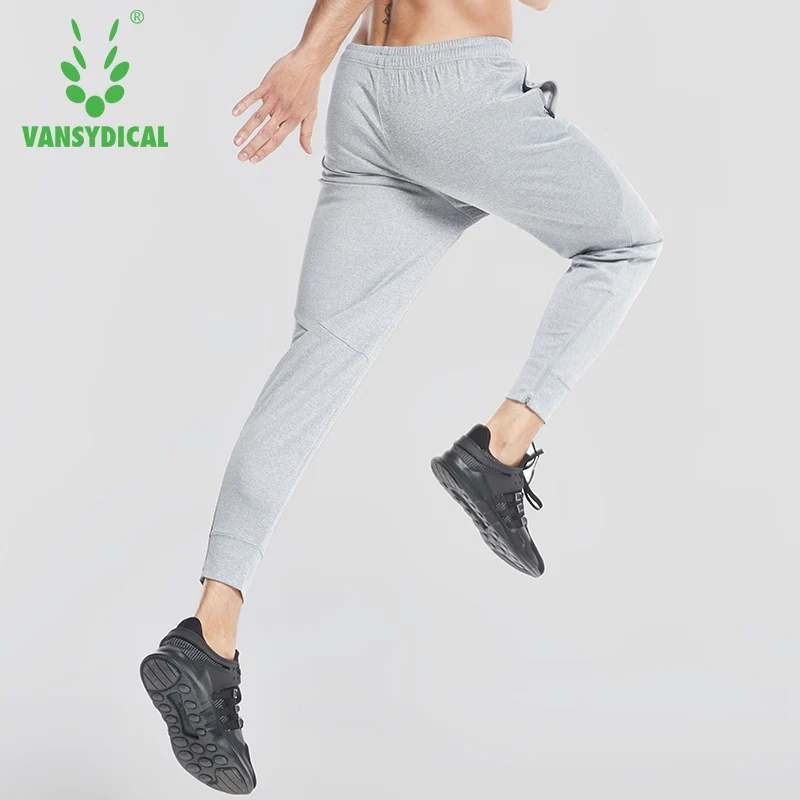 Vansydical Мужские штаны для бега фитнеса спортивные мужские Леггинсы тренировок
